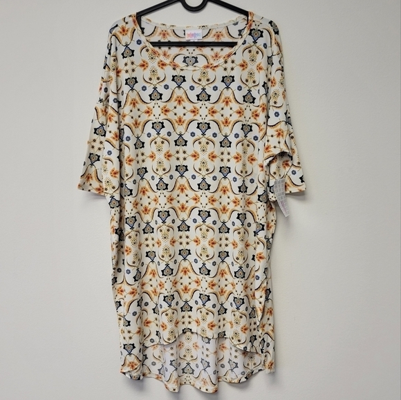 LulaRoe Irma Damask floral Tunic top M - Picture 1 of 7